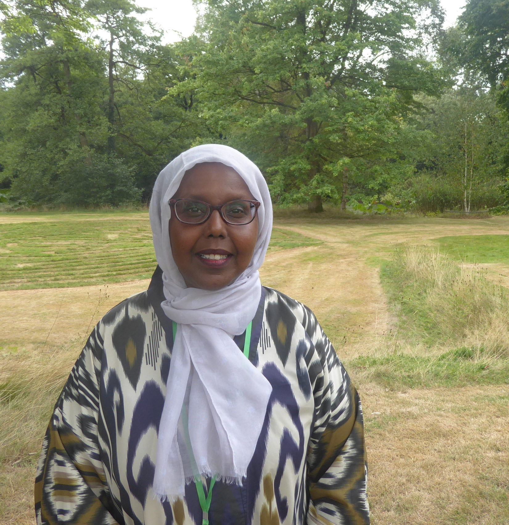Dr. Muna Ismail, Programme Manager of RRB spoke at the event about her own experience arriving in the UK from Somalia. 