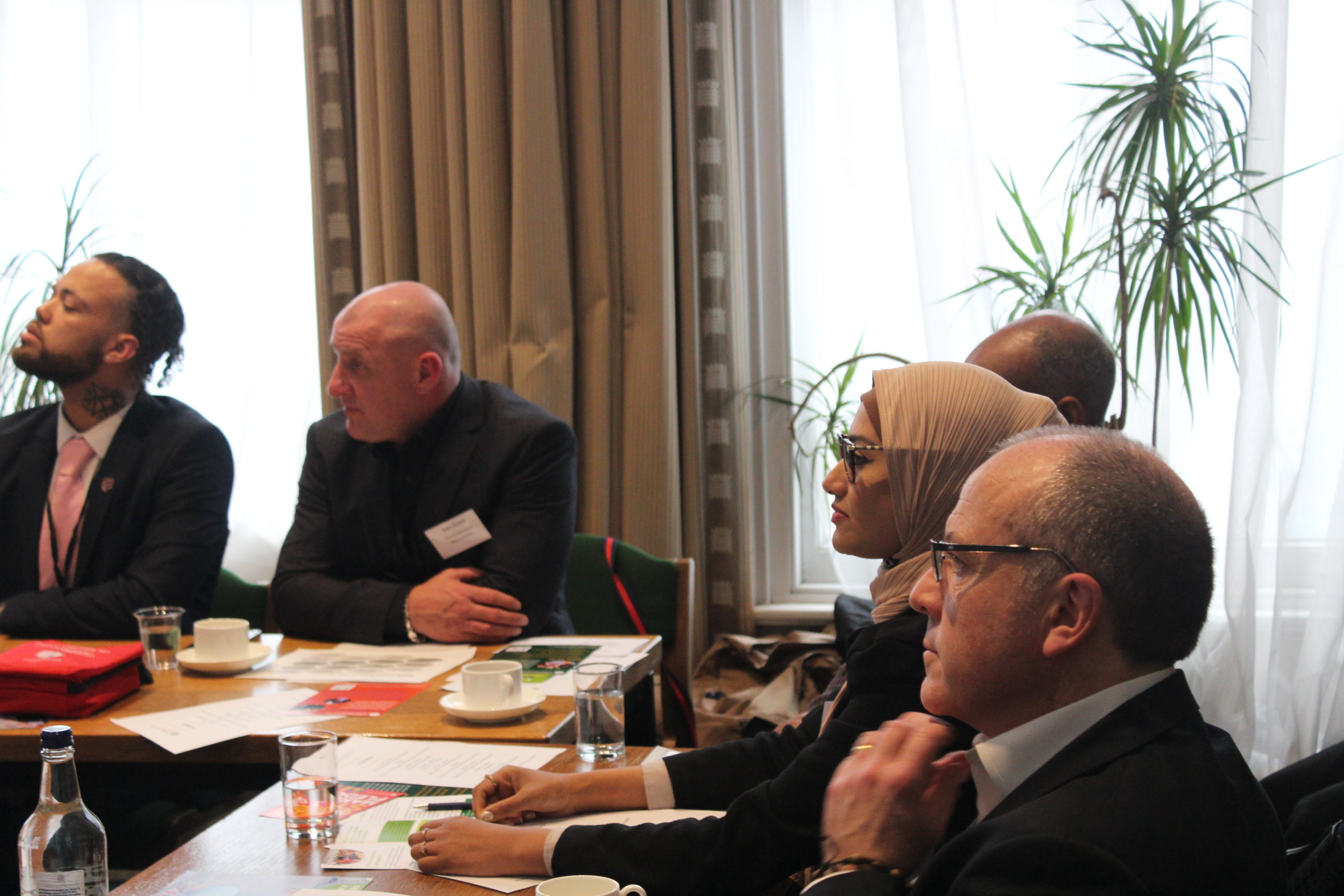 MP Mike Kane from Wythenshawe and Sale East pictured at the roundtable. 