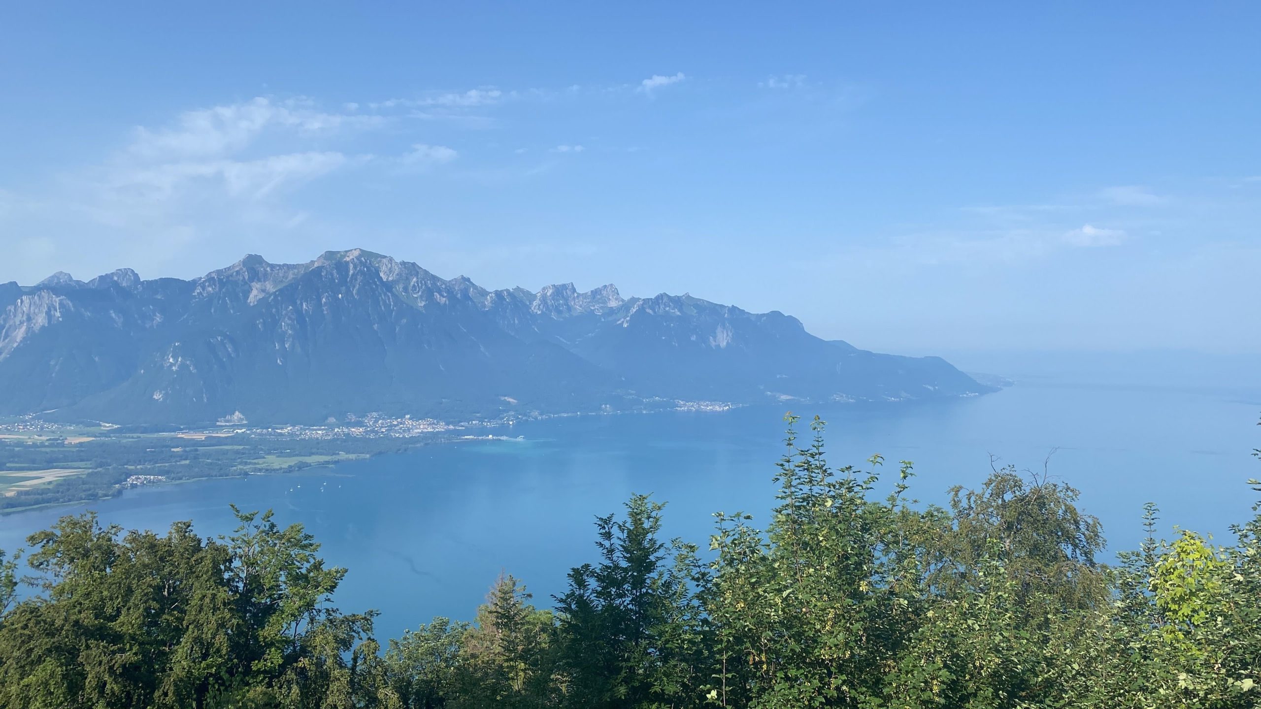 Stunning views from Caux Palace where the Caux Forum takes place. 