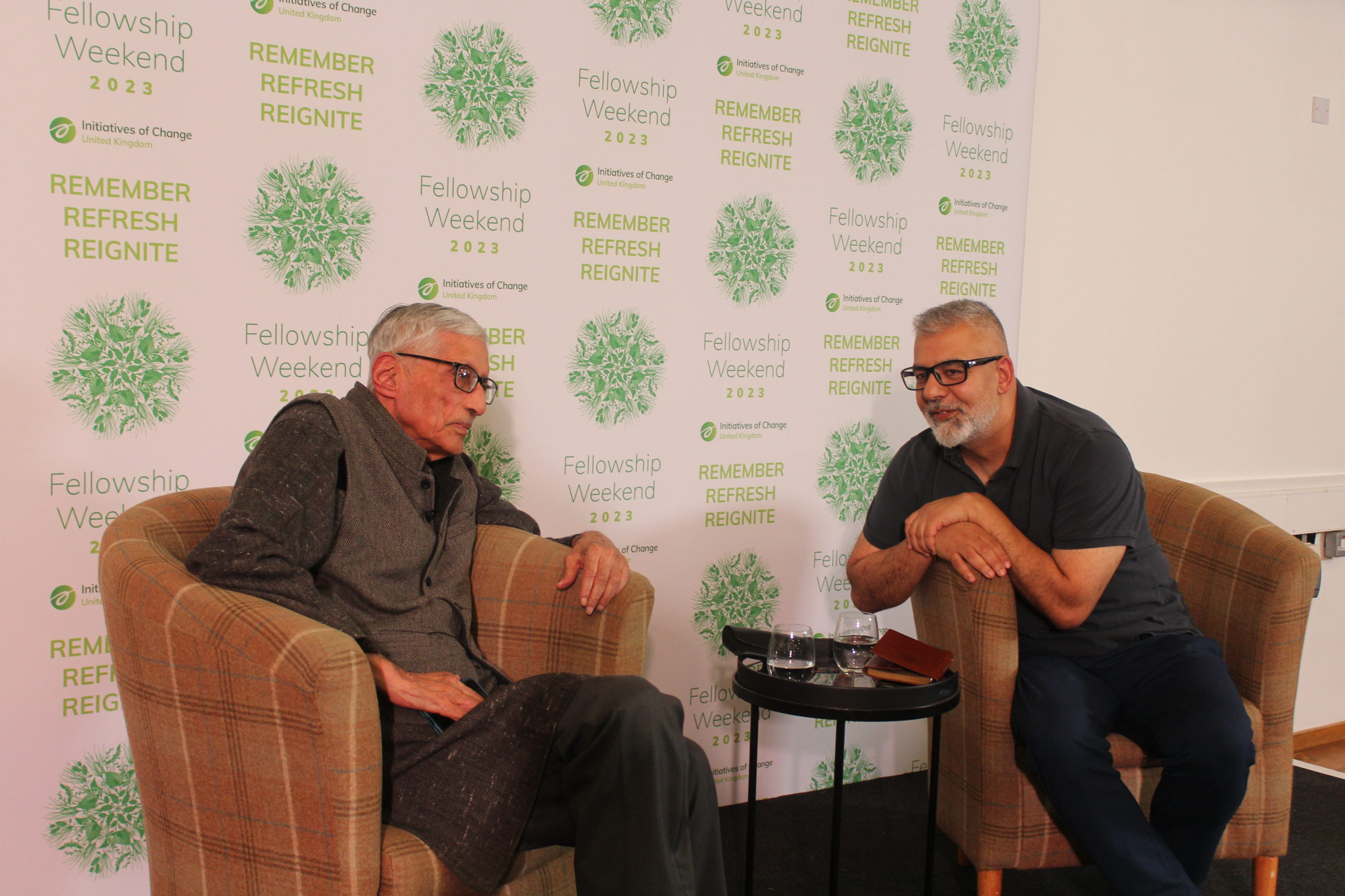 Krish Raval interviewed Rajmohan Gandhi, grandson of Mahatma Gandhi during our keynote event of the weekend. 